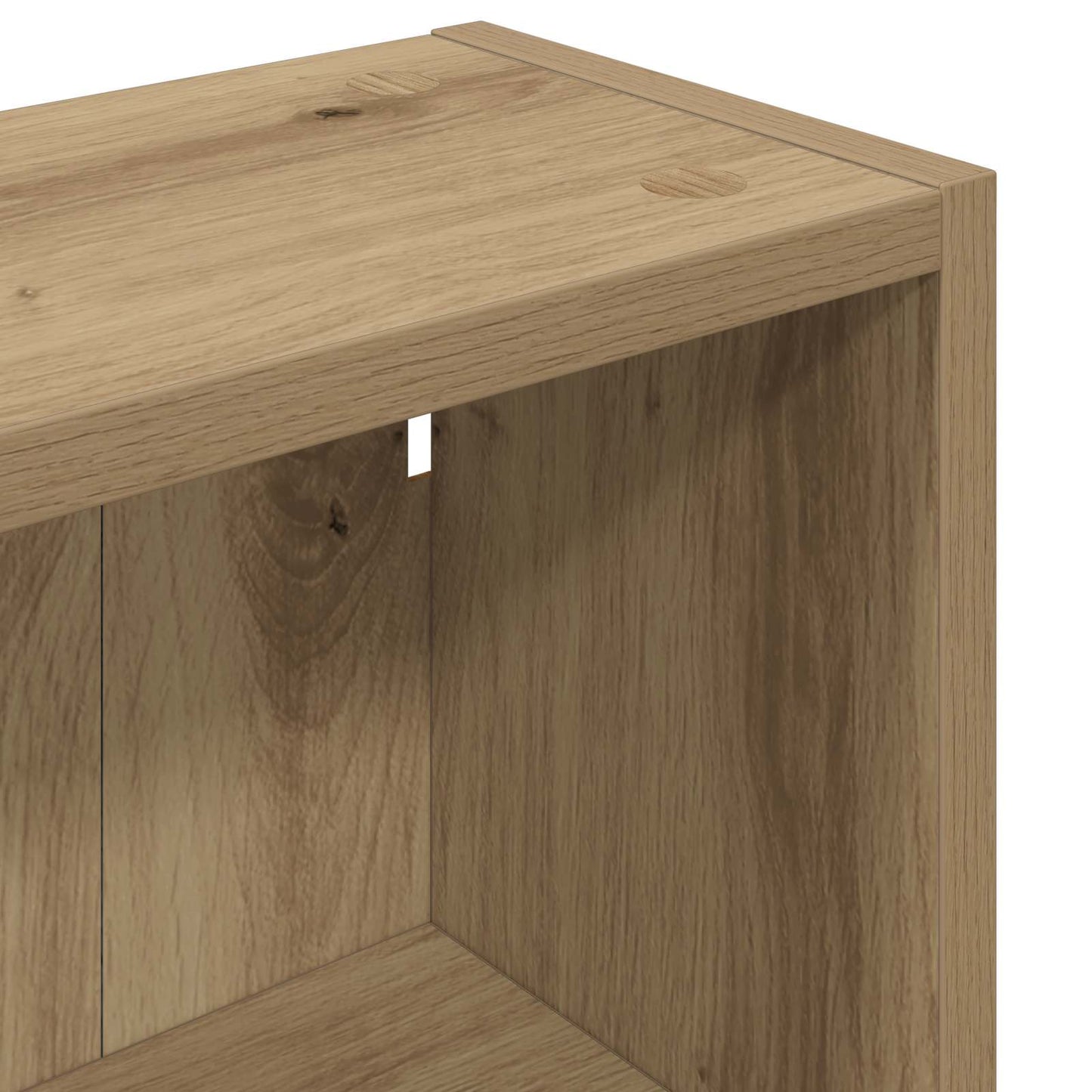 Bathroom Wall Cabinet with Shelf Artisian Oak 30 x 16 x 62.5 cm