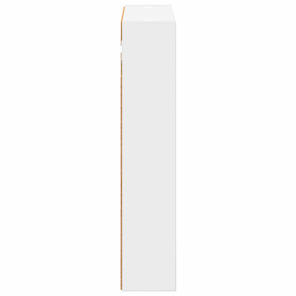 Bathroom Wall Cabinet White 40 x 10 x 50 cm Engineered wood