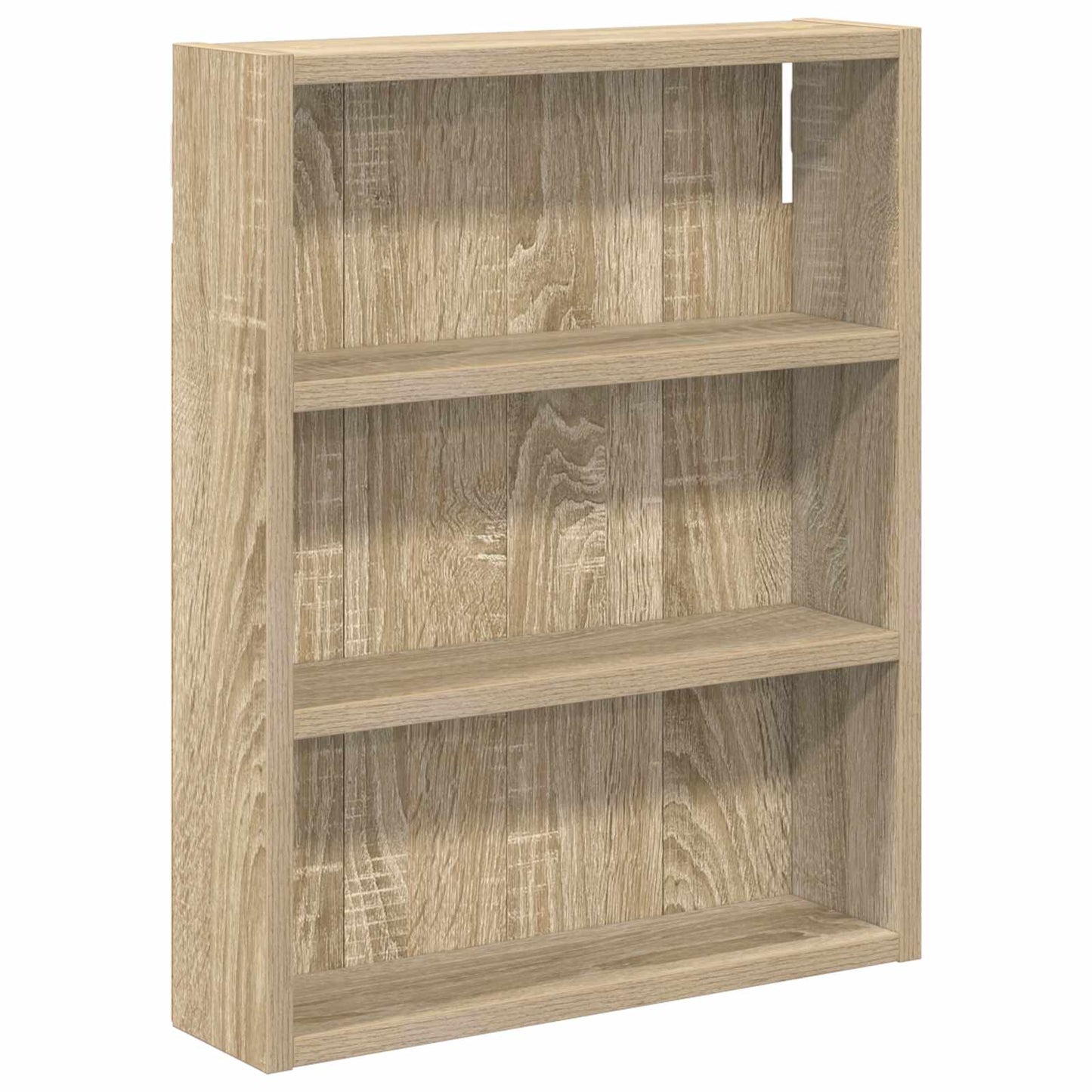 Bathroom Wall Cabinet with Shelf Sonoma Oak 40 x 10 x 50 cm