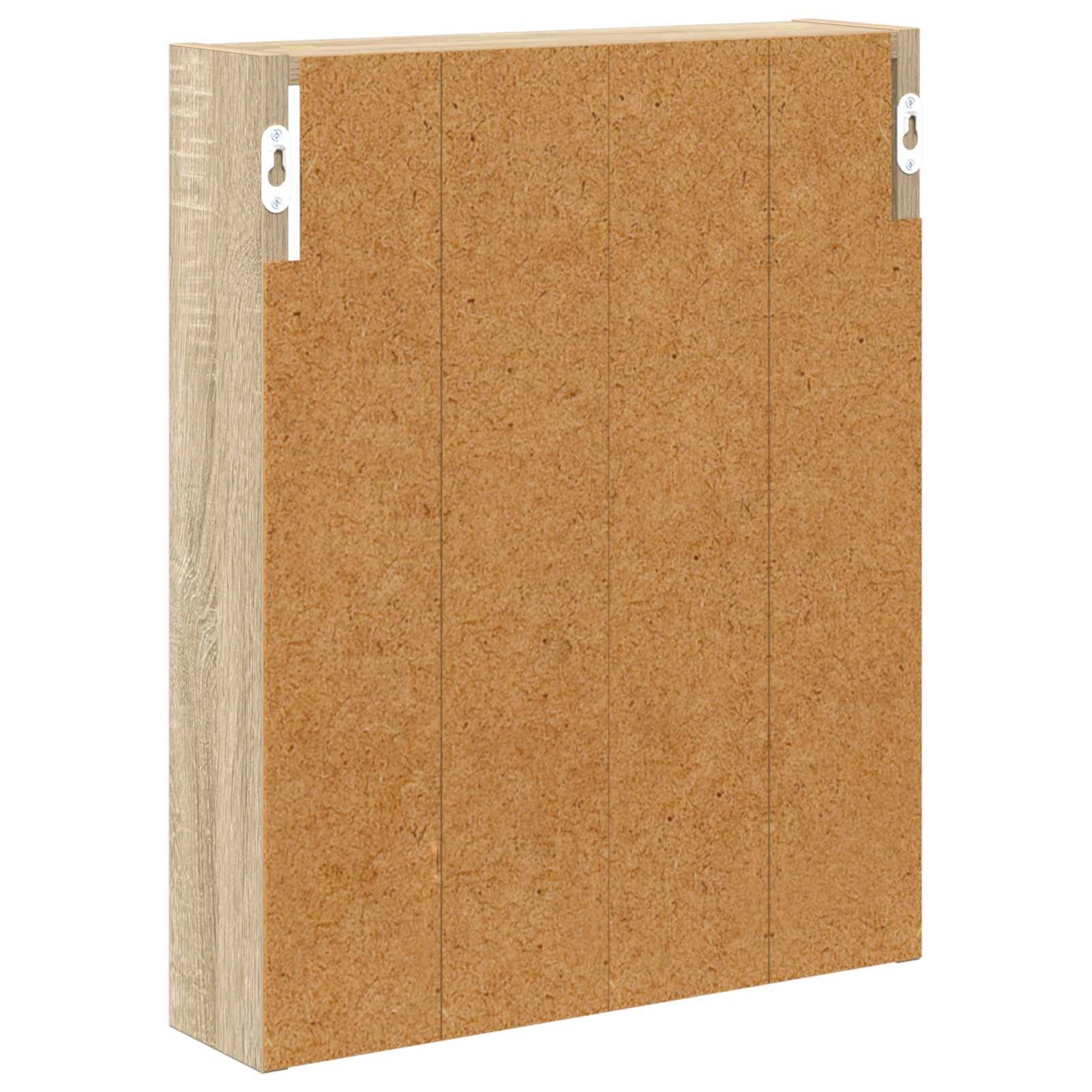 Bathroom Wall Cabinet with Shelf Sonoma Oak 40 x 10 x 50 cm