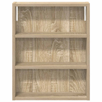 Bathroom Wall Cabinet with Shelf Sonoma Oak 40 x 10 x 50 cm
