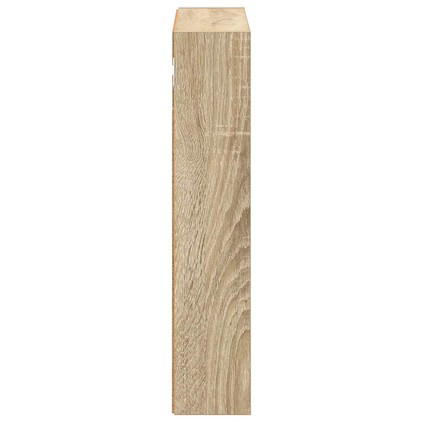 Bathroom Wall Cabinet with Shelf Sonoma Oak 40 x 10 x 50 cm