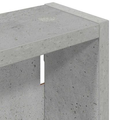 Bathroom Wall Cabinet with Shelf Concrete Grey 40 x 10 x 50 cm