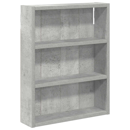Bathroom Wall Cabinet with Shelf Concrete Grey 40 x 10 x 50 cm