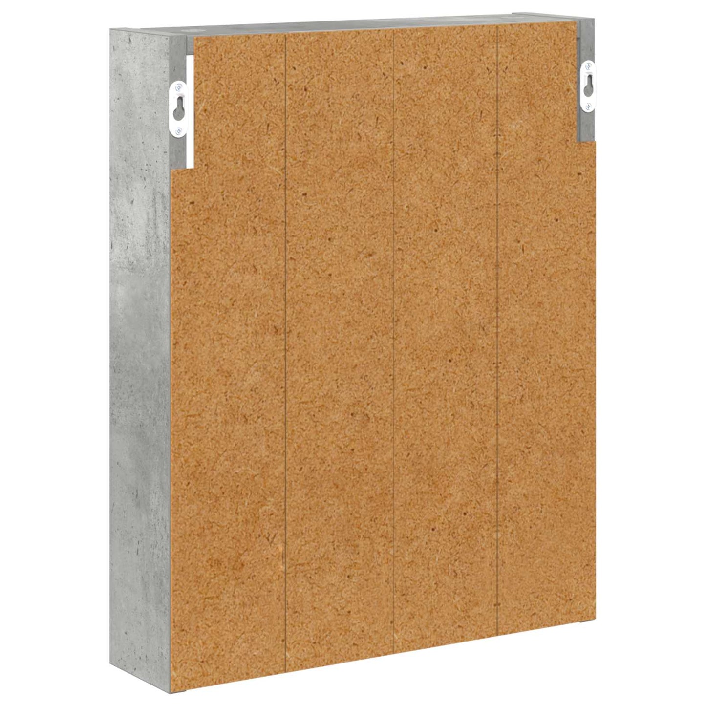 Bathroom Wall Cabinet with Shelf Concrete Grey 40 x 10 x 50 cm