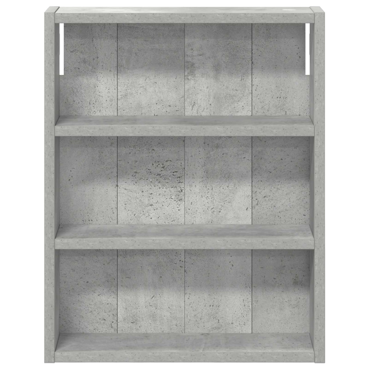 Bathroom Wall Cabinet with Shelf Concrete Grey 40 x 10 x 50 cm