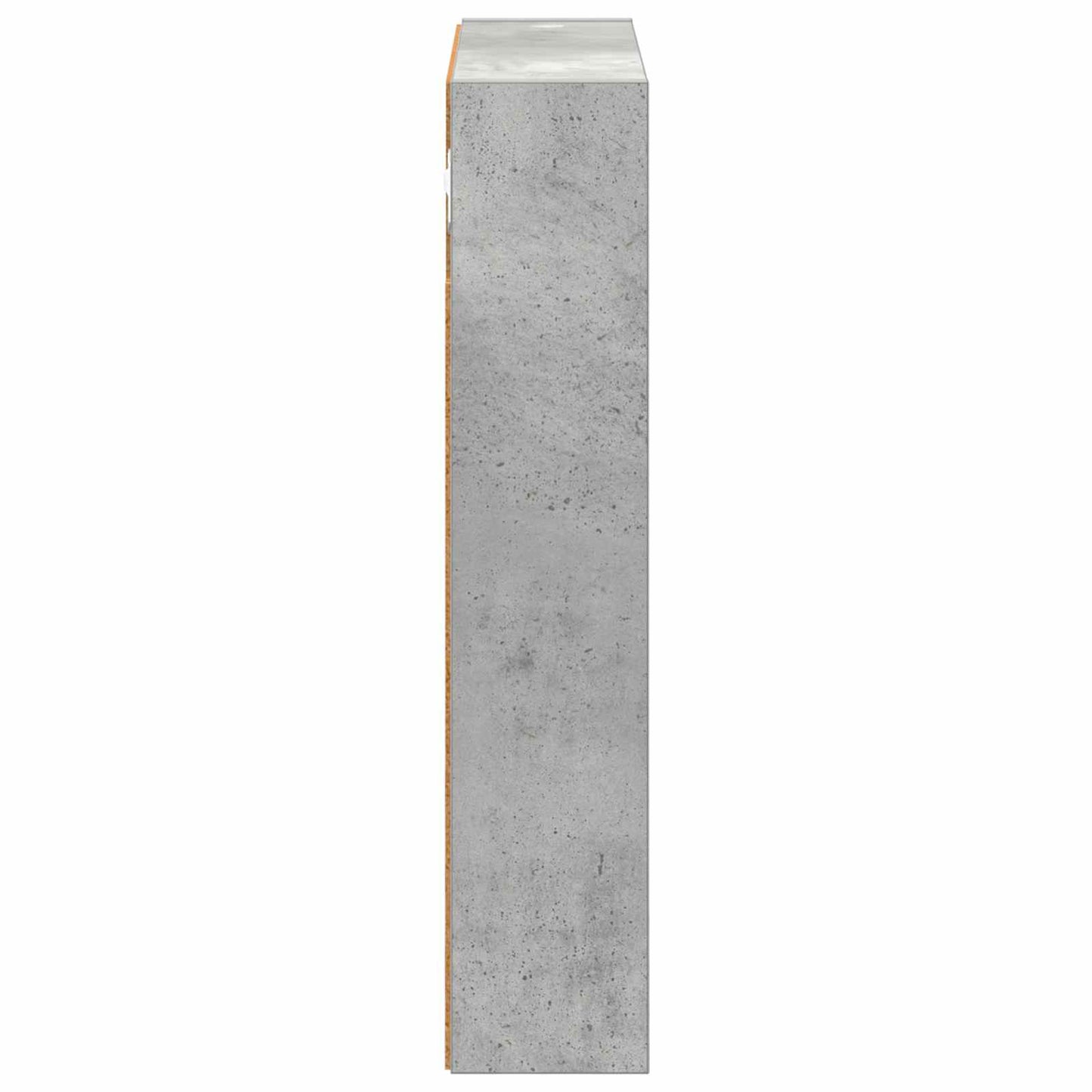 Bathroom Wall Cabinet with Shelf Concrete Grey 40 x 10 x 50 cm