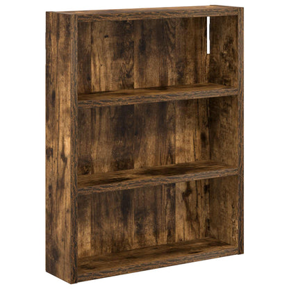 Bathroom Wall Cabinet Smoked Oak 40 x 10 x 50 cm