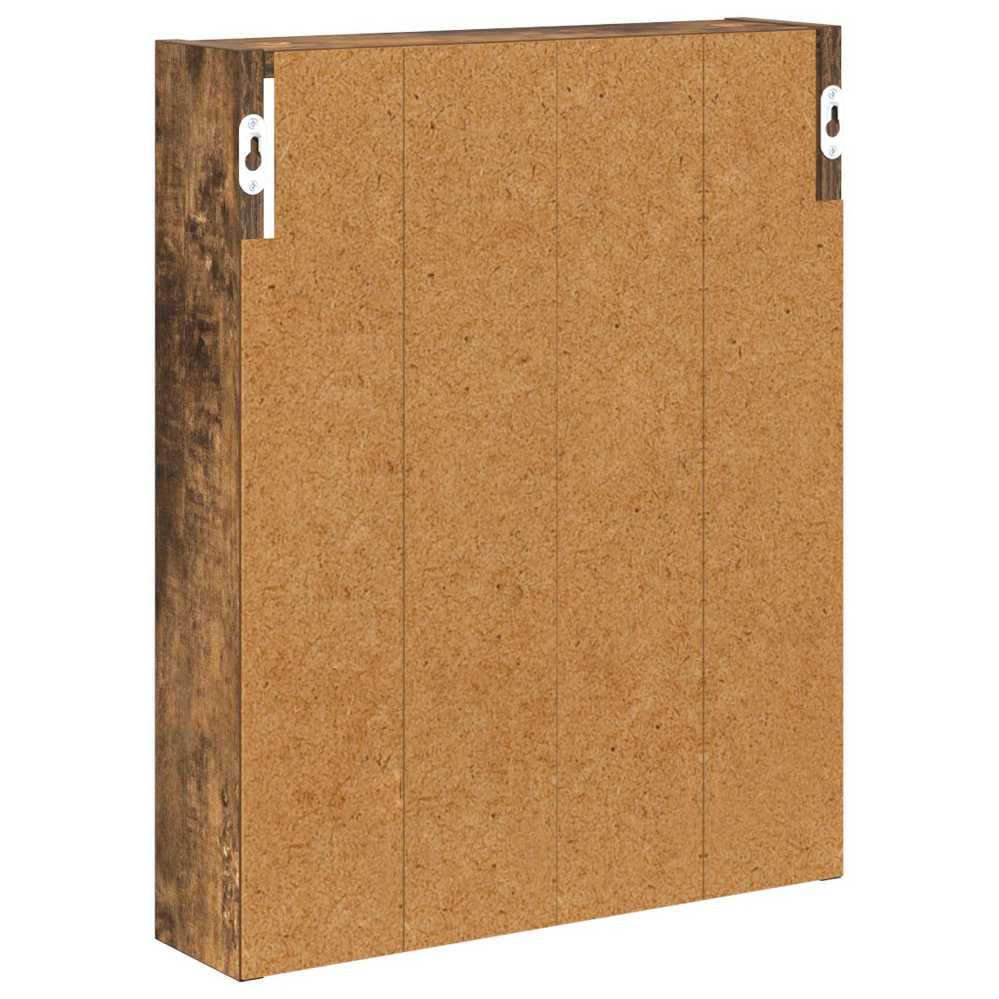 Bathroom Wall Cabinet Smoked Oak 40 x 10 x 50 cm