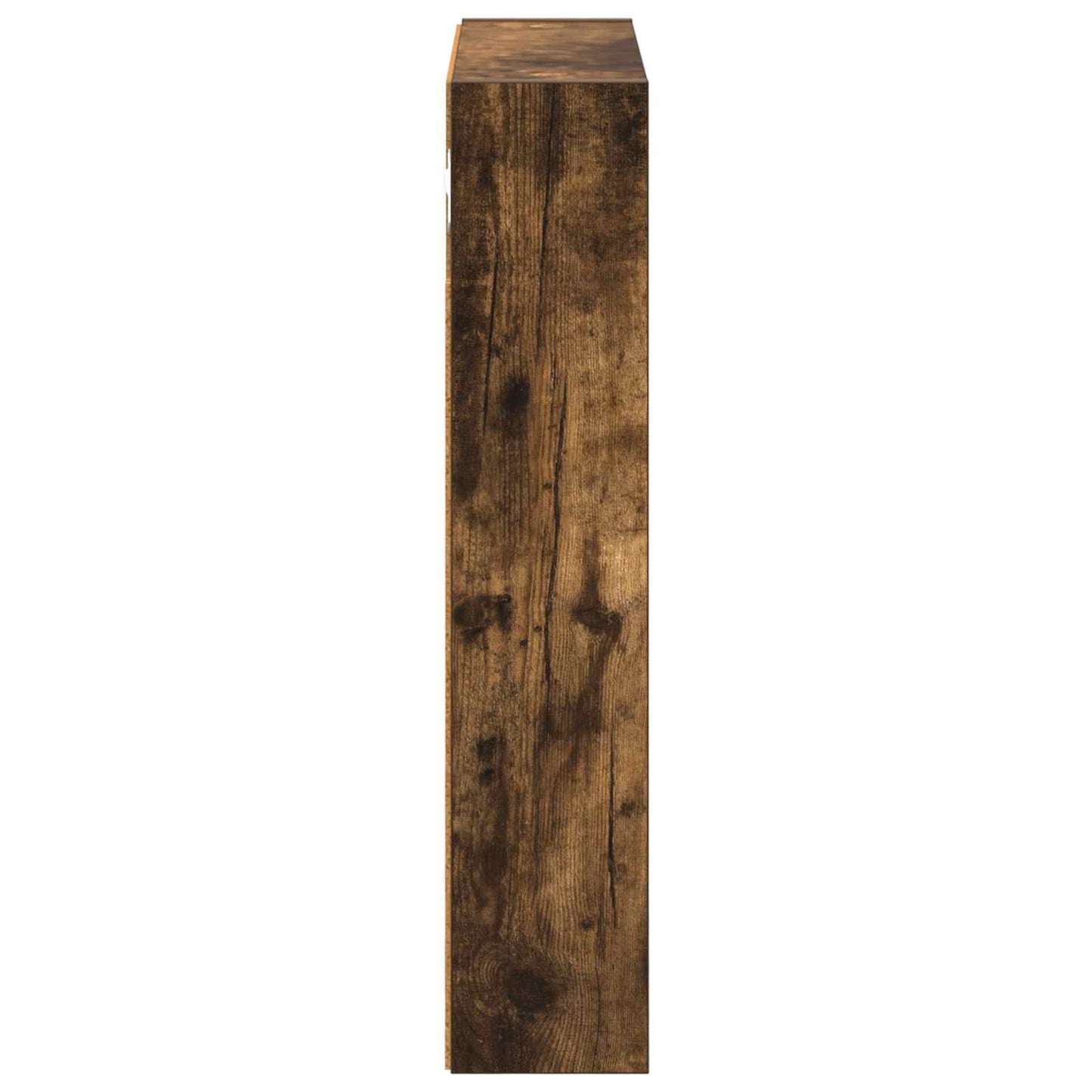 Bathroom Wall Cabinet with Shelf Smoked Oak 40 x 10 x 50 cm