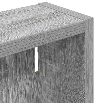 Bathroom Wall Cabinet Grey Sonoma 40 x 10 x 50 cm