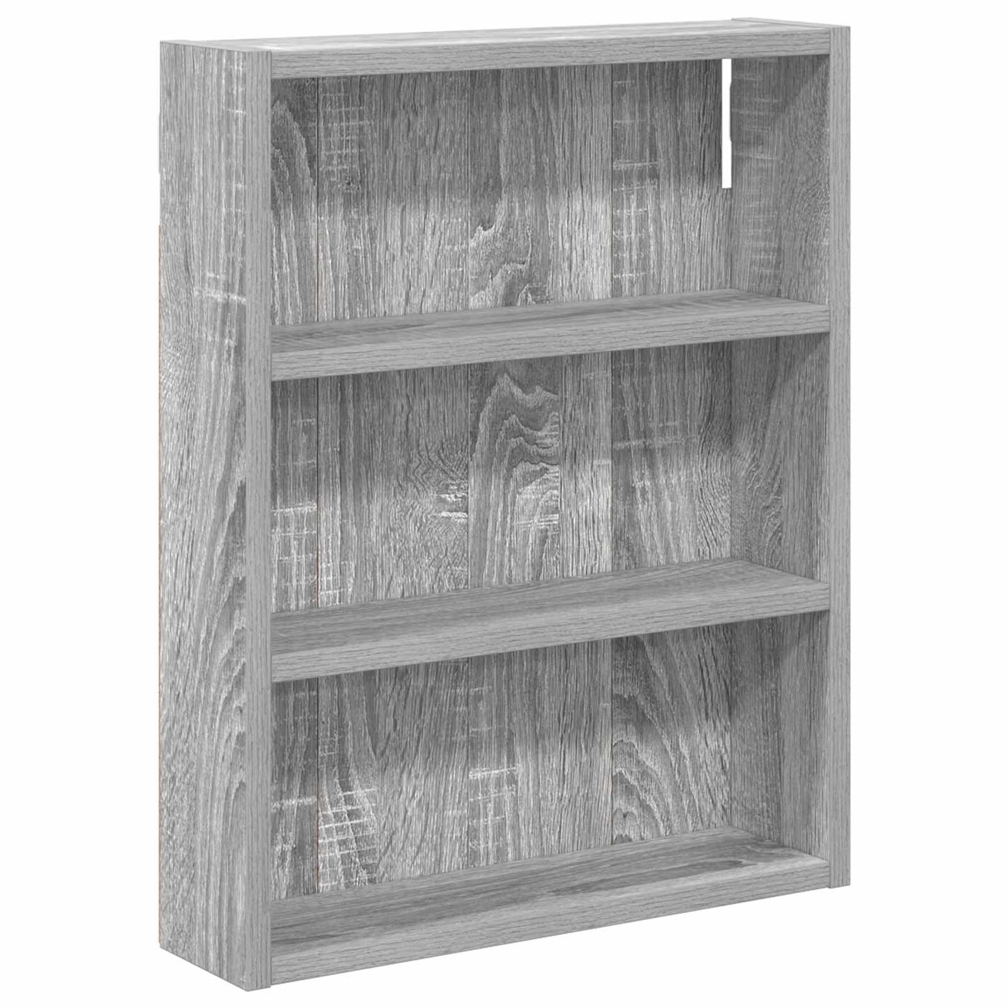 Bathroom Wall Cabinet with Shelf Grey Sonoma 40 x 10 x 50 cm