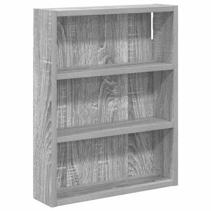 Bathroom Wall Cabinet Grey Sonoma 40 x 10 x 50 cm