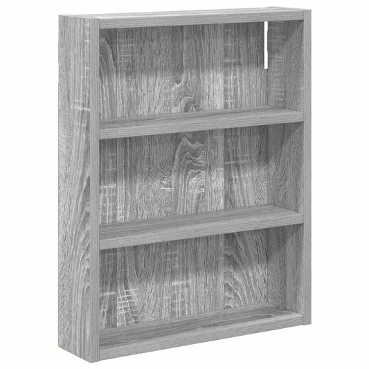 Bathroom Wall Cabinet Grey Sonoma 40 x 10 x 50 cm