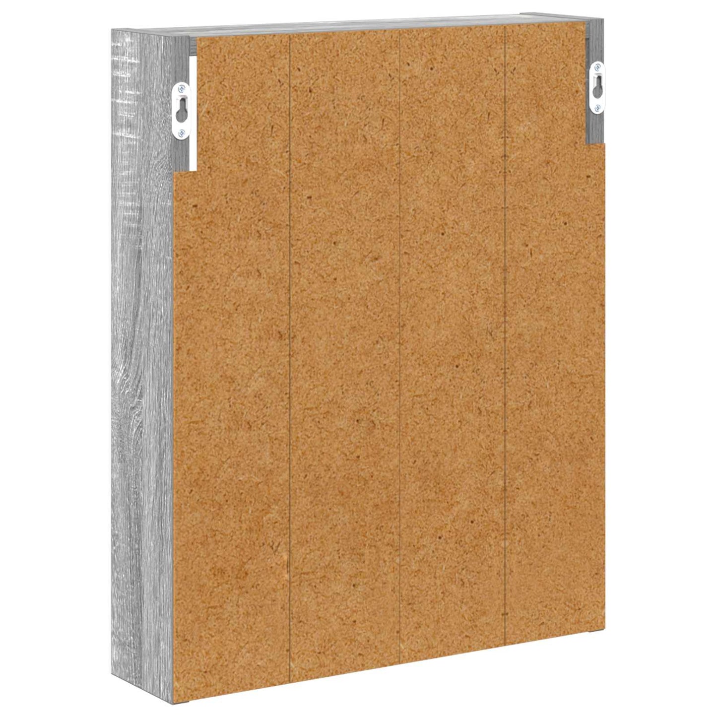 Bathroom Wall Cabinet Grey Sonoma 40 x 10 x 50 cm