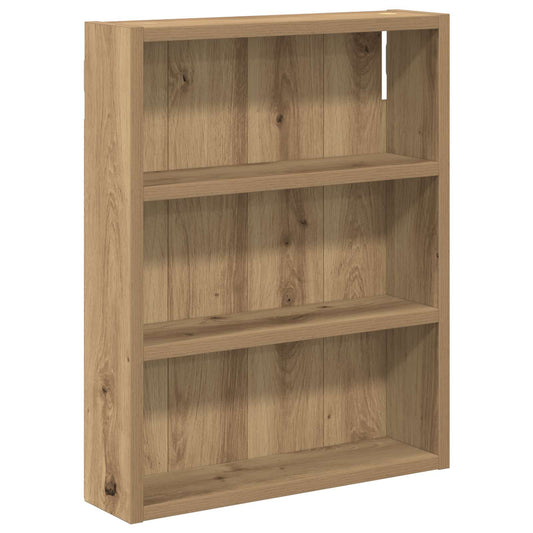 Bathroom Wall Cabinet Artisian Oak 40 x 10 x 50 cm