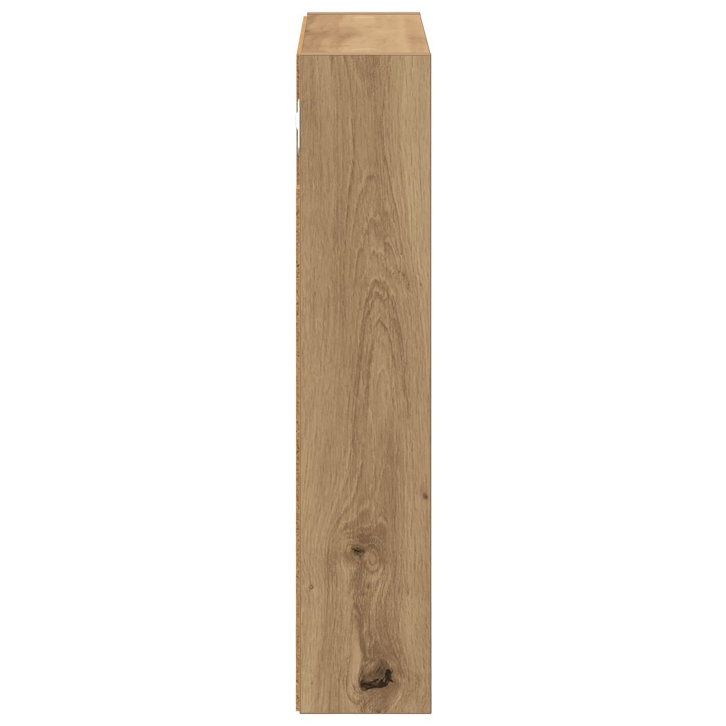 Bathroom Wall Cabinet with Shelf Artisian Oak 40 x 10 x 50 cm