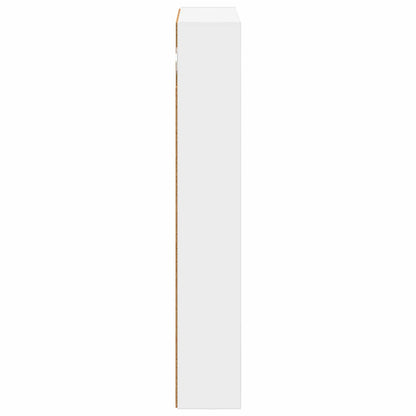Bathroom Wall Cabinet White 40 x 10 x 60.5 cm Engineered wood