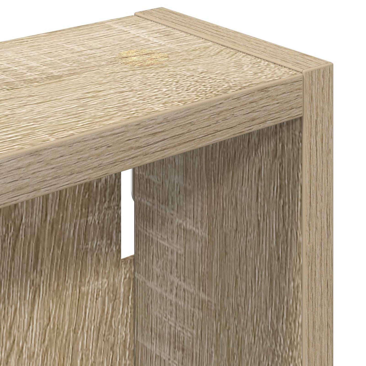 Bathroom Wall Cabinet with Shelf Sonoma Oak 40 x 10 x 60.5 cm