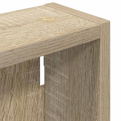 Bathroom Wall Cabinet with Shelf Sonoma Oak 40 x 10 x 60.5 cm
