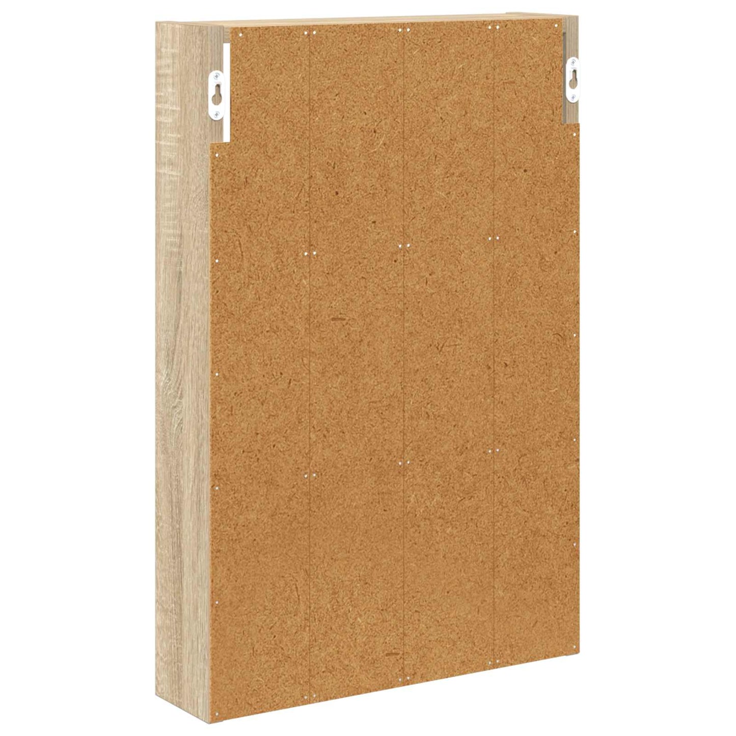 Bathroom Wall Cabinet with Shelf Sonoma Oak 40 x 10 x 60.5 cm