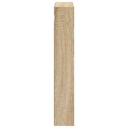 Bathroom Wall Cabinet with Shelf Sonoma Oak 40 x 10 x 60.5 cm
