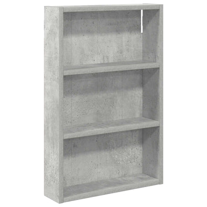 Bathroom Wall Cabinet Concrete Grey 40 x 10 x 60.5 cm