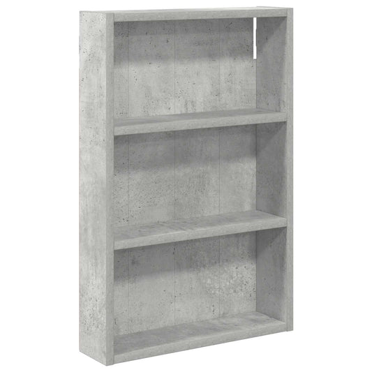 Bathroom Wall Cabinet Concrete Grey 40 x 10 x 60.5 cm