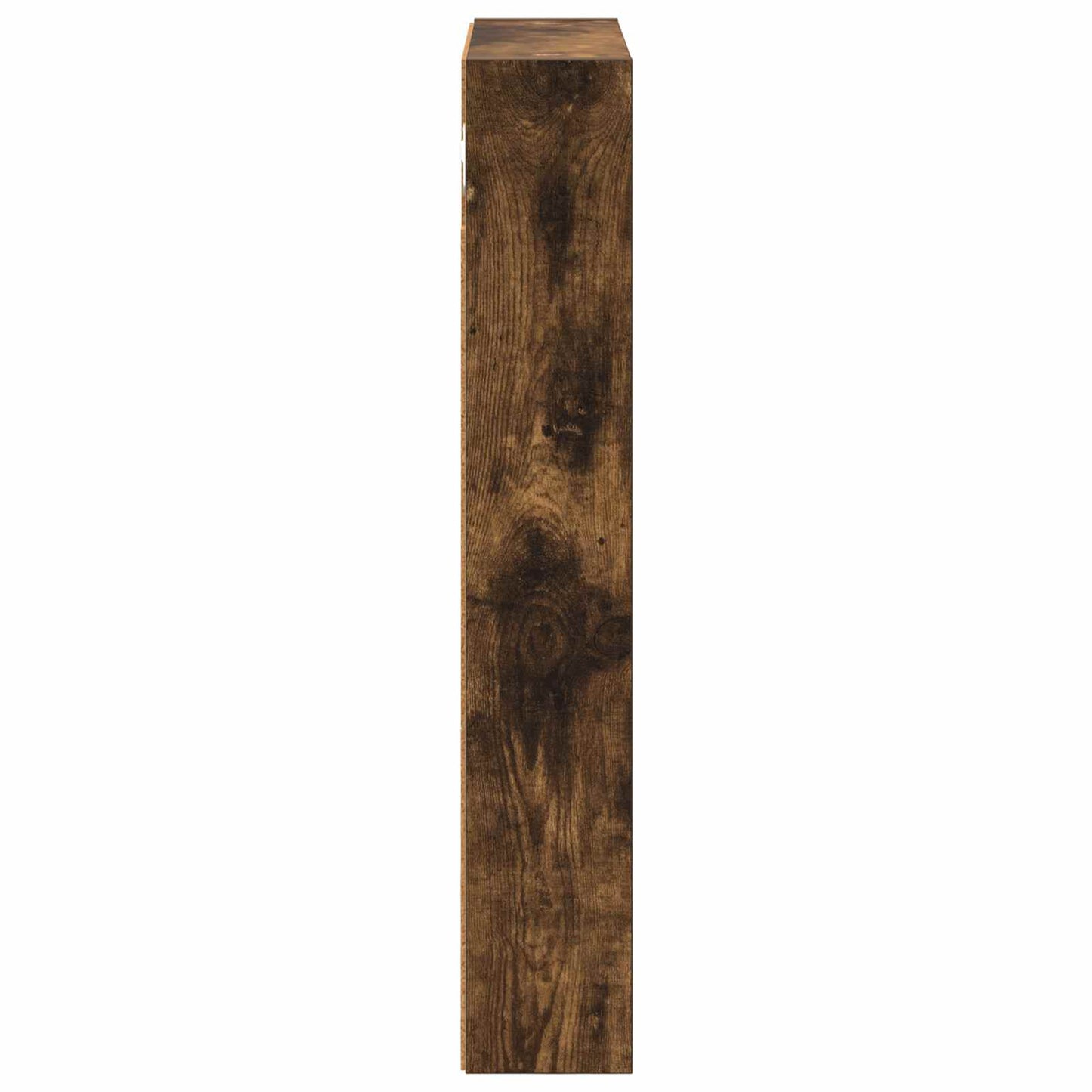 Bathroom Wall Cabinet with Shelf Smoked Oak 40 x 10 x 60.5 cm