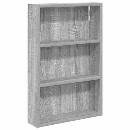 Bathroom Wall Cabinet Grey Sonoma 40 x 10 x 60.5 cm