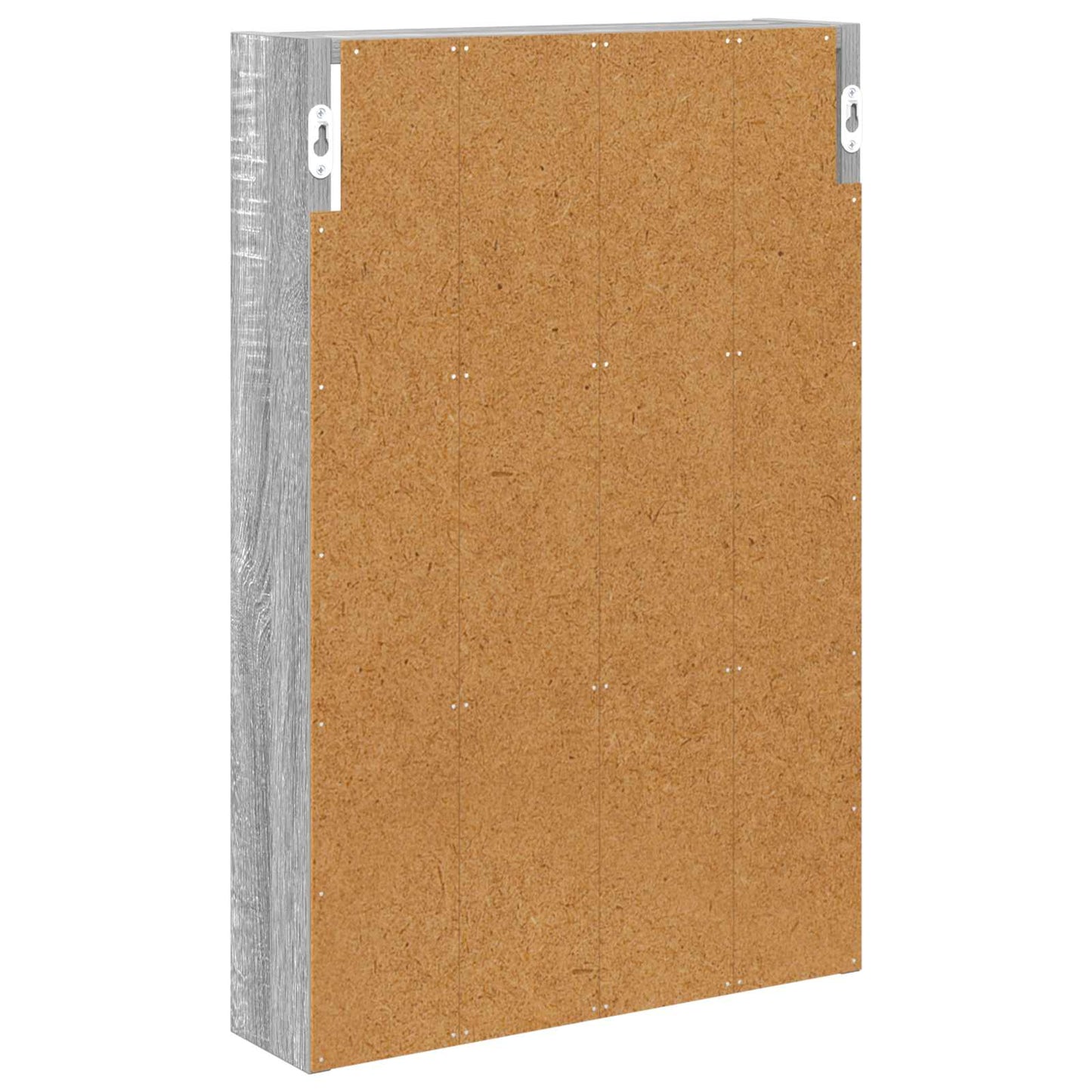 Bathroom Wall Cabinet Grey Sonoma 40 x 10 x 60.5 cm