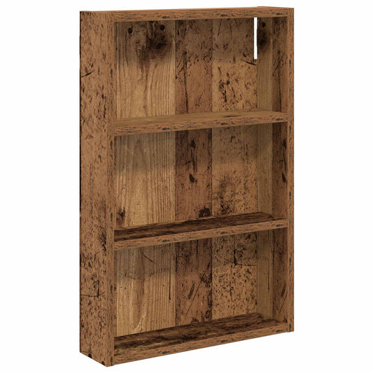 Bathroom Wall Cabinet Old Wood 40 x 10 x 60.5 cm