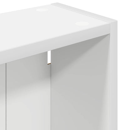 Bathroom Wall Cabinet White 40 x 14 x 70 cm Engineered wood