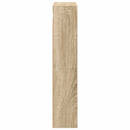 Bathroom Wall Cabinet with Shelf Sonoma Oak 40 x 14 x 70 cm