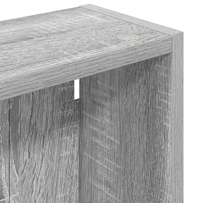 Bathroom Wall Cabinet Grey Sonoma 40 x 14 x 70 cm