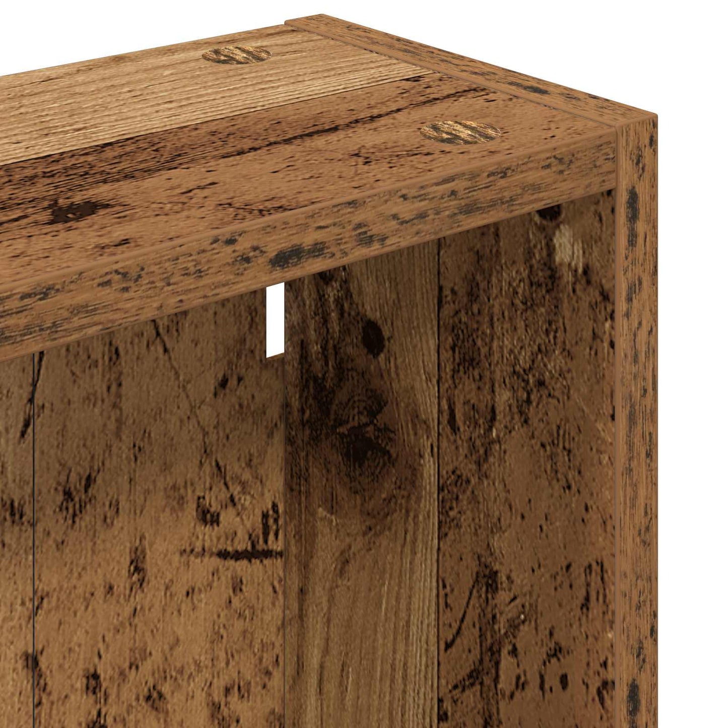 Bathroom Wall Cabinet Old Wood 40 x 14 x 70 cm Engineered wood