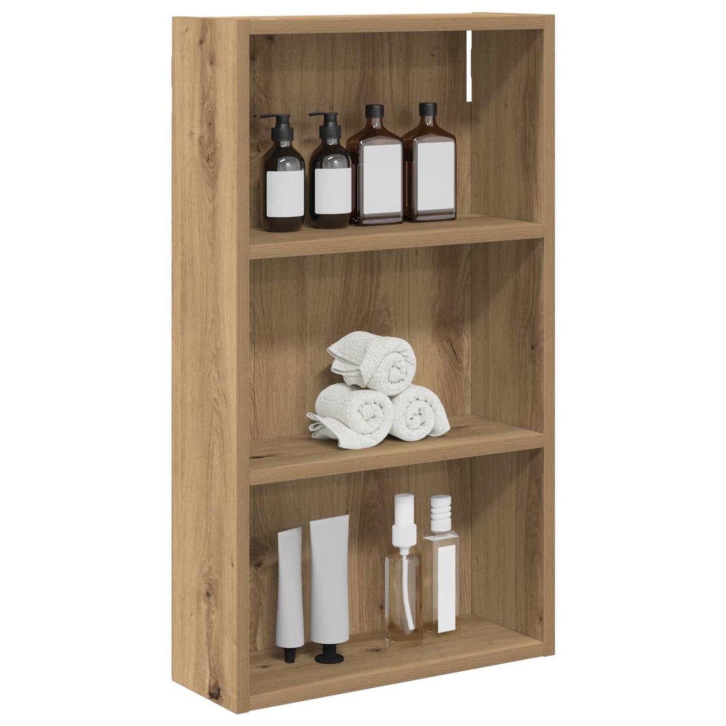 Bathroom Wall Cabinet with Shelf Artisian Oak 40 x 14 x 70 cm