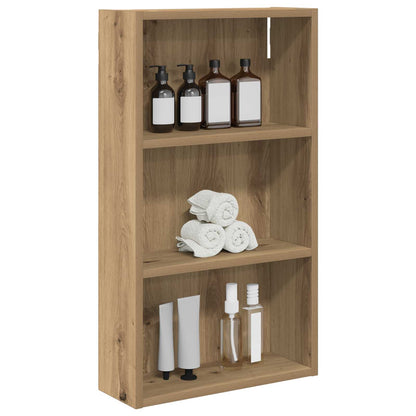 Bathroom Wall Cabinet with Shelf Artisian Oak 40 x 14 x 70 cm