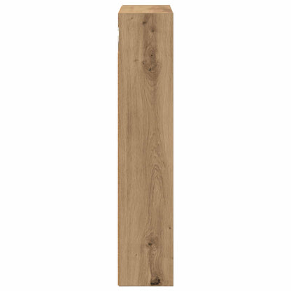 Bathroom Wall Cabinet with Shelf Artisian Oak 40 x 14 x 70 cm
