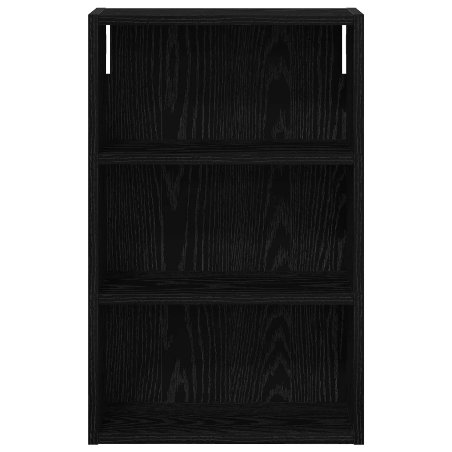 Bathroom Wall Cabinet Black Oak 40 x 16 x 62.5 cm