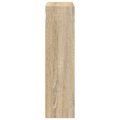 Bathroom Wall Cabinet with Shelf Sonoma Oak 40 x 16 x 62.5 cm