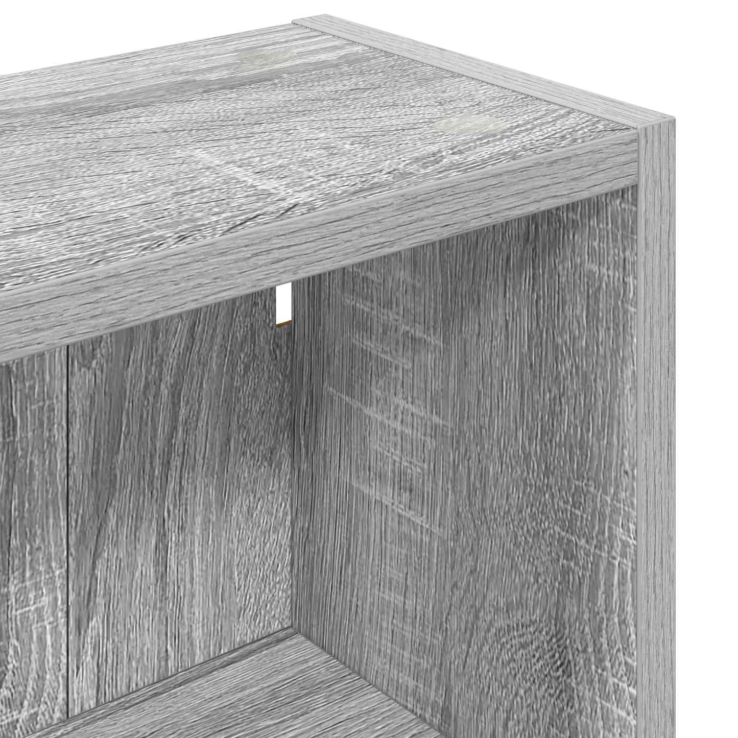 Bathroom Wall Cabinet Grey Sonoma 40 x 16 x 62.5 cm