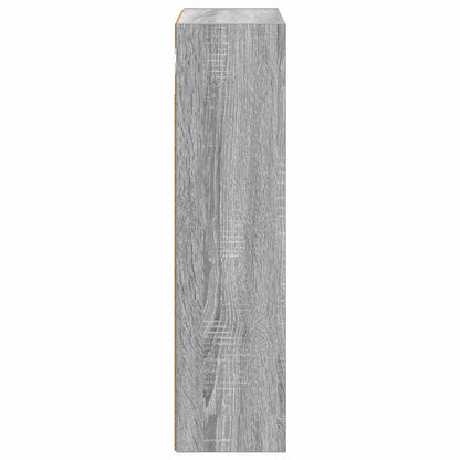 Bathroom Wall Cabinet Grey Sonoma 40 x 16 x 62.5 cm
