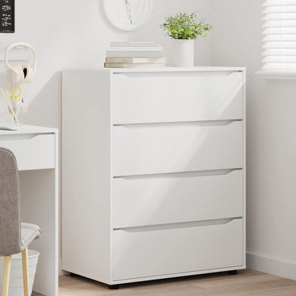 Storage Cabinets 2 pcs White 80 x 48 x 105 cm Engineered Wood