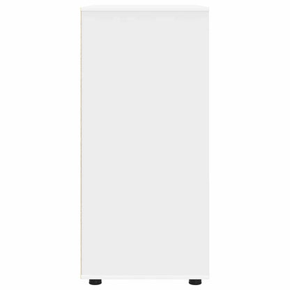 Storage Cabinets 2 pcs White 80 x 48 x 105 cm Engineered Wood