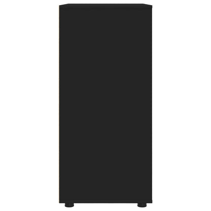 Storage Cabinets Black 80 x 48 x 105 cm Engineered Wood