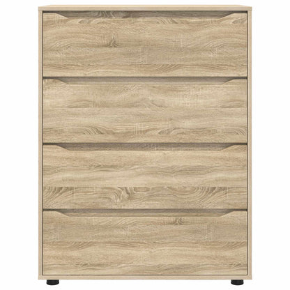 Storage Cabinets Sonoma Oak 80 x 48 x 105 cm Engineered Wood