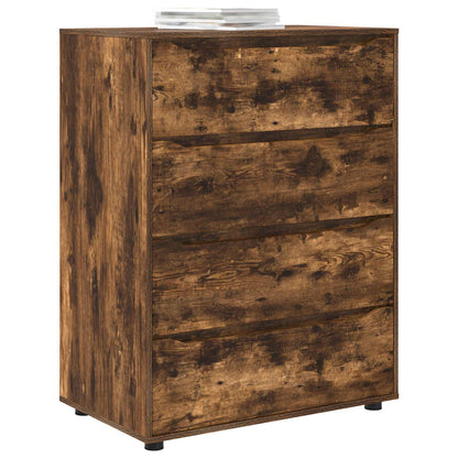 Storage Cabinets Smoked Oak 80 x 48 x 105 cm Engineered Wood