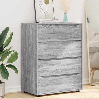 Storage Cabinets 2 pcs Grey Sonoma 80 x 48 x 105 cm