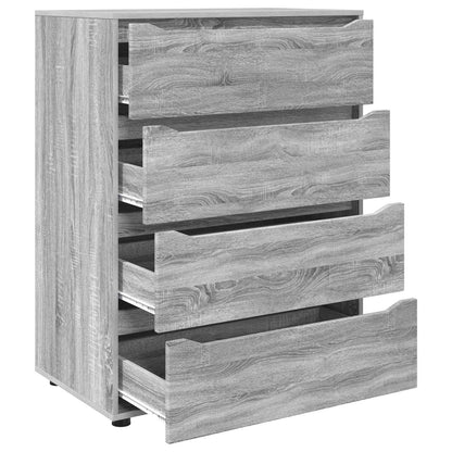 Storage Cabinets Grey Sonoma 80 x 48 x 105 cm Engineered Wood